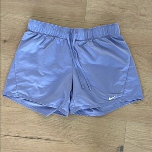 Nike Women's Lavender Athletic Shorts - Size M